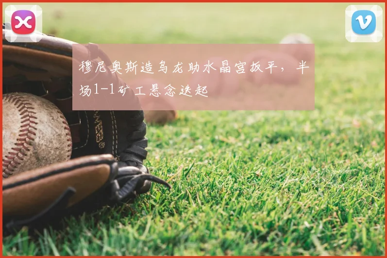 穆尼奥斯造乌龙助水晶宫扳平，半场1-1矿工悬念迭起