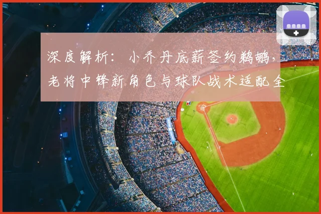 深度解析：小乔丹底薪签约鹈鹕，老将中锋新角色与球队战术适配全观察